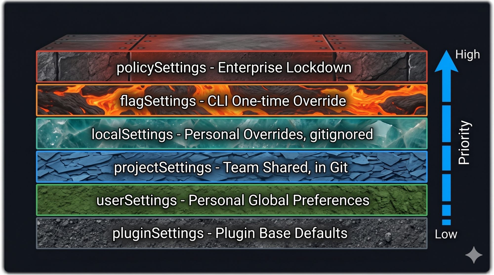 Six-Layer Config Priority